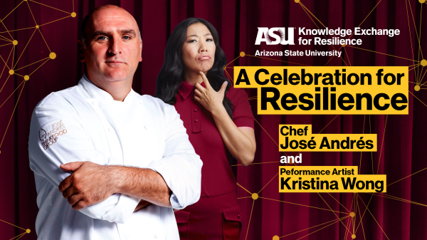 Chef José Andrés and Performance Artist Kristina Wong