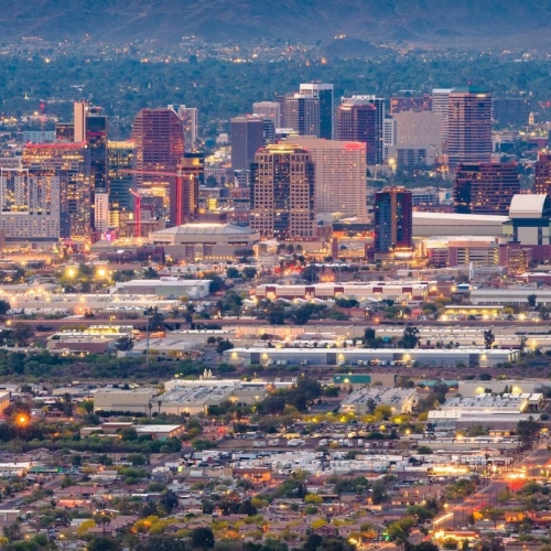 Phoenix skyline