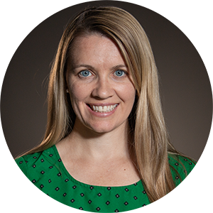 a portrait of Sara Scoville-Weaver