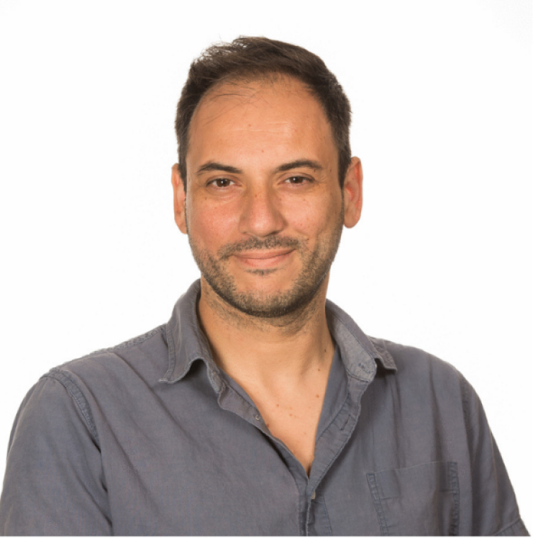 A portrait of Andres Baeza-Castro