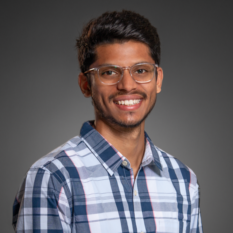 a portrait of Akshay Reddy Kola