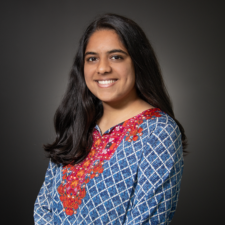 a portrait of Hritika Mishra