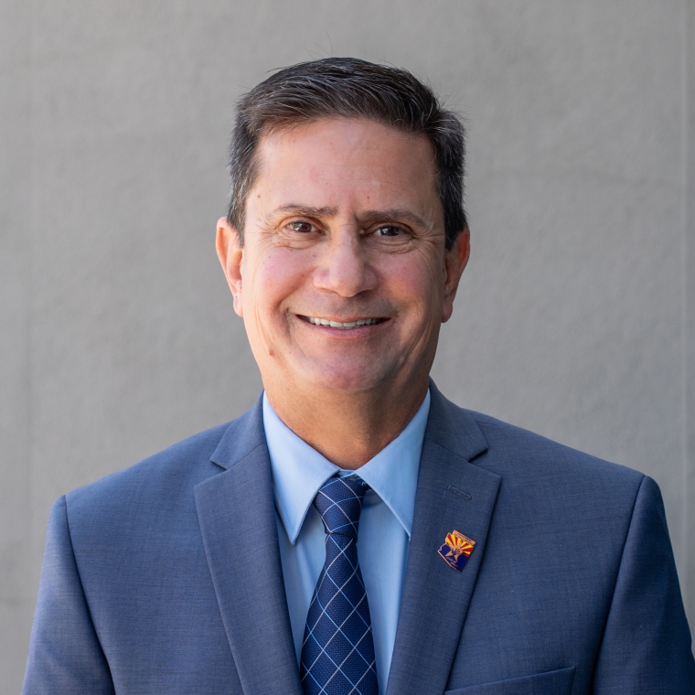 a portrait of Director Lujan