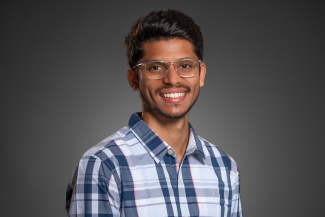 a portrait of Akshay Reddy Kola