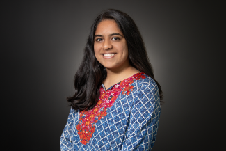a portrait of Hritika Mishra
