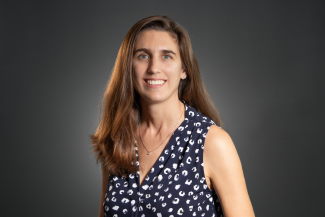 a portrait of Deirdre Pfeiffer