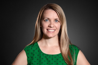 a portrait of Sara Scoville-Weaver