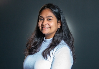 a portrait of Aayushi